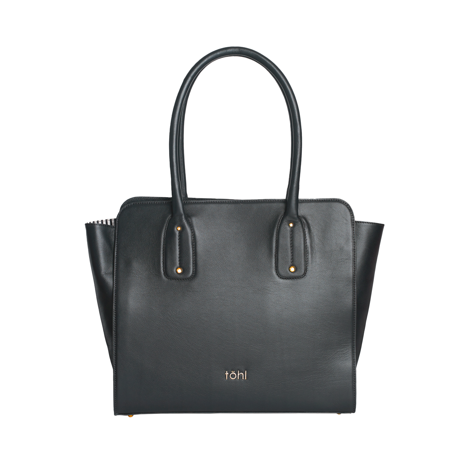 KURA WOMEN'S TOTE BAG - CHARCOAL BLACK
