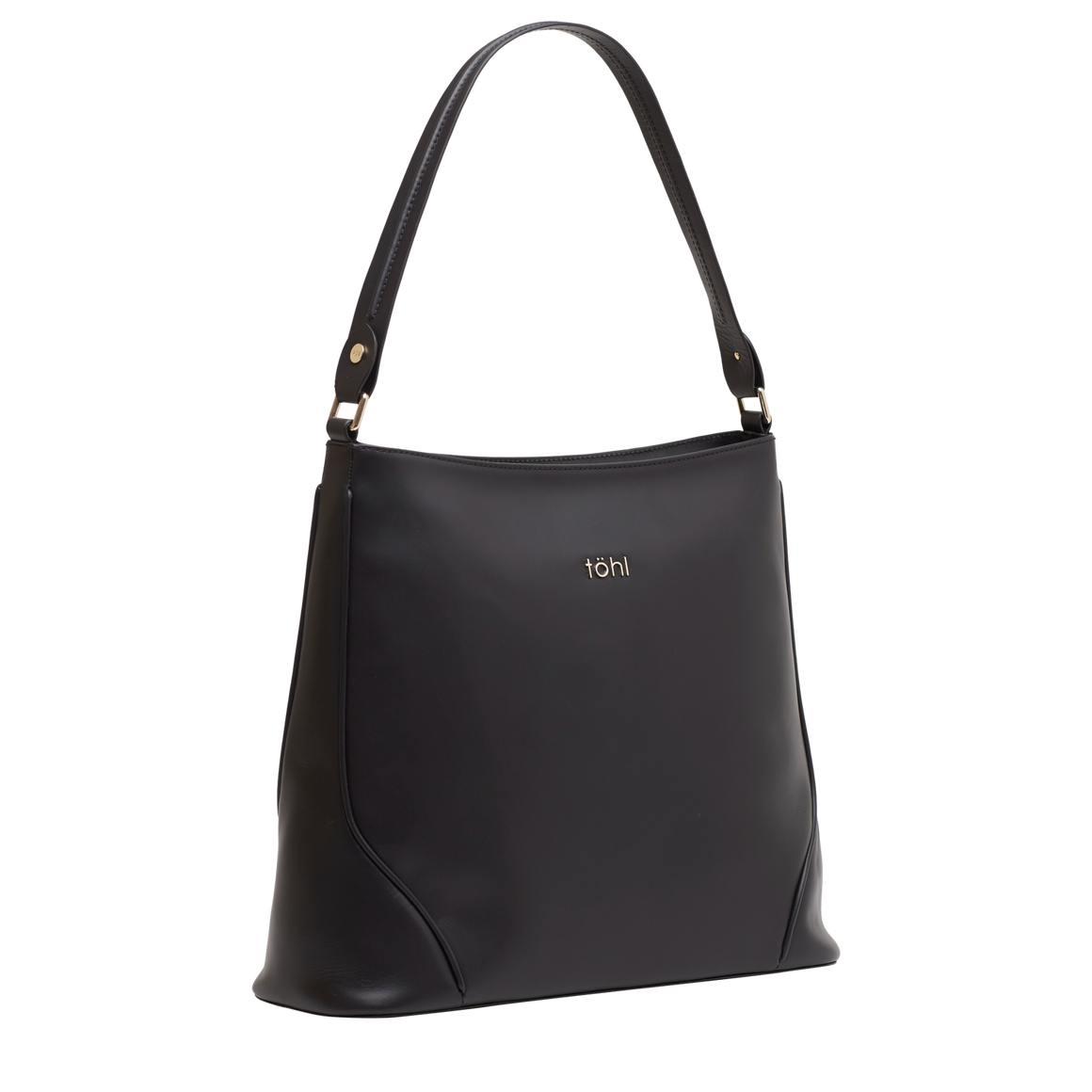 ALEXA WOMEN'S SHOULDER BAG - CHARCOAL BLACK