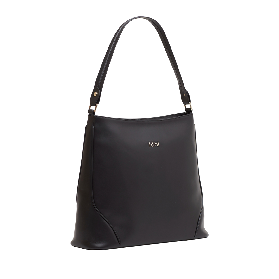 ALEXA WOMEN'S SHOULDER BAG - CHARCOAL BLACK