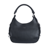 KAIA WOMEN'S SHOULDER BAG - CHARCOAL BLACK