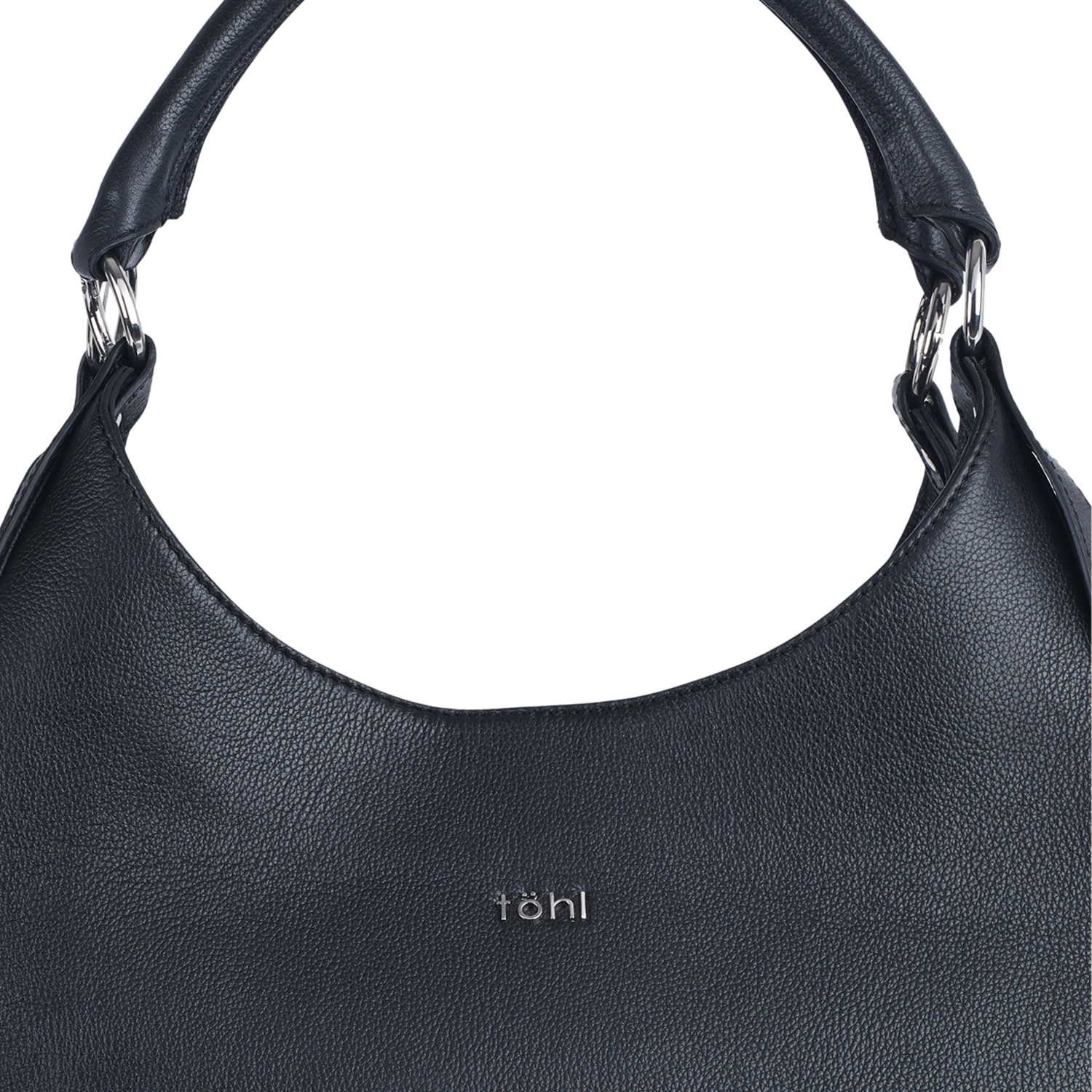 KAIA WOMEN'S SHOULDER BAG - CHARCOAL BLACK