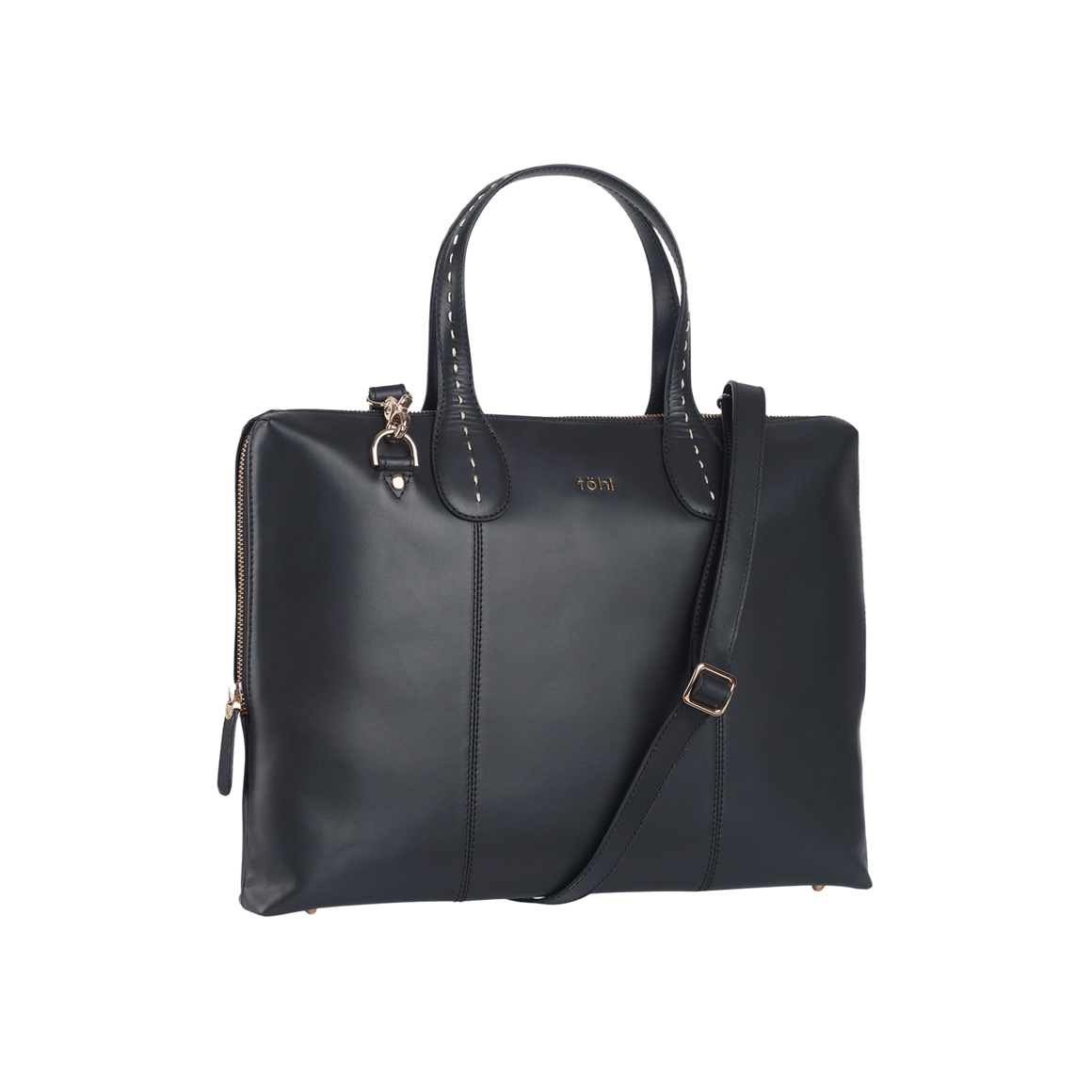 VESEY WOMEN'S SLIM VALISE - CHARCOAL BLACK