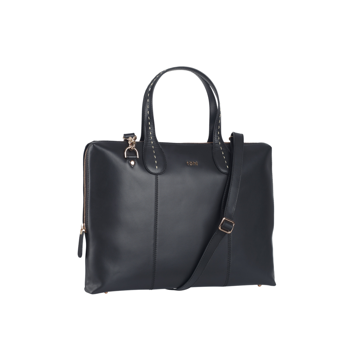 VESEY WOMEN'S SLIM VALISE - CHARCOAL BLACK