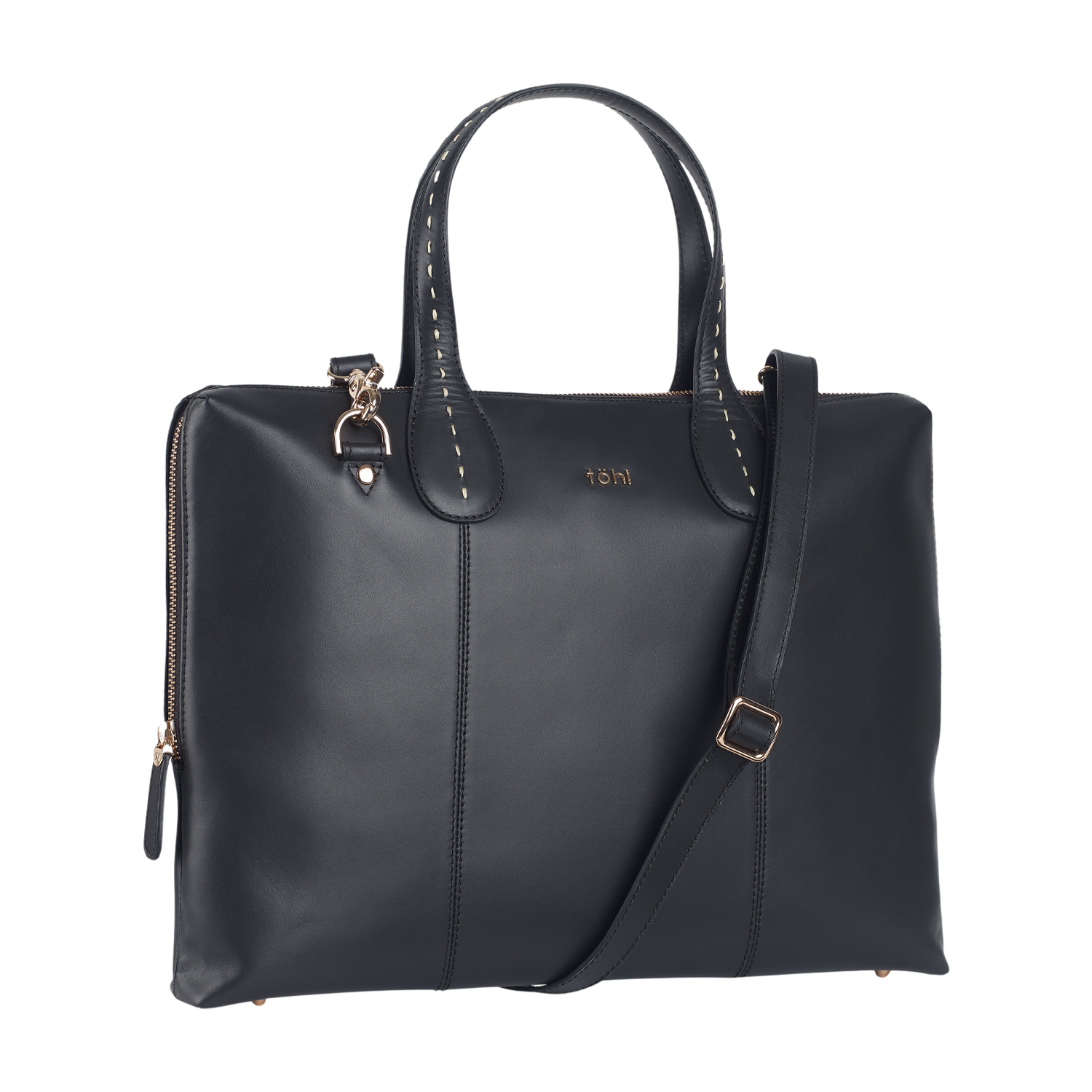 VESEY WOMEN'S SLIM VALISE - CHARCOAL BLACK