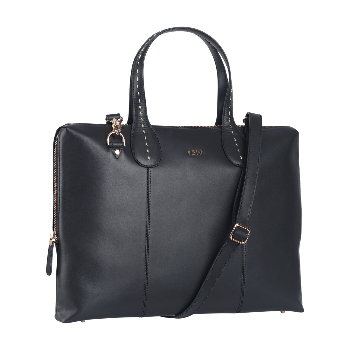 VESEY WOMEN'S SLIM VALISE - CHARCOAL BLACK