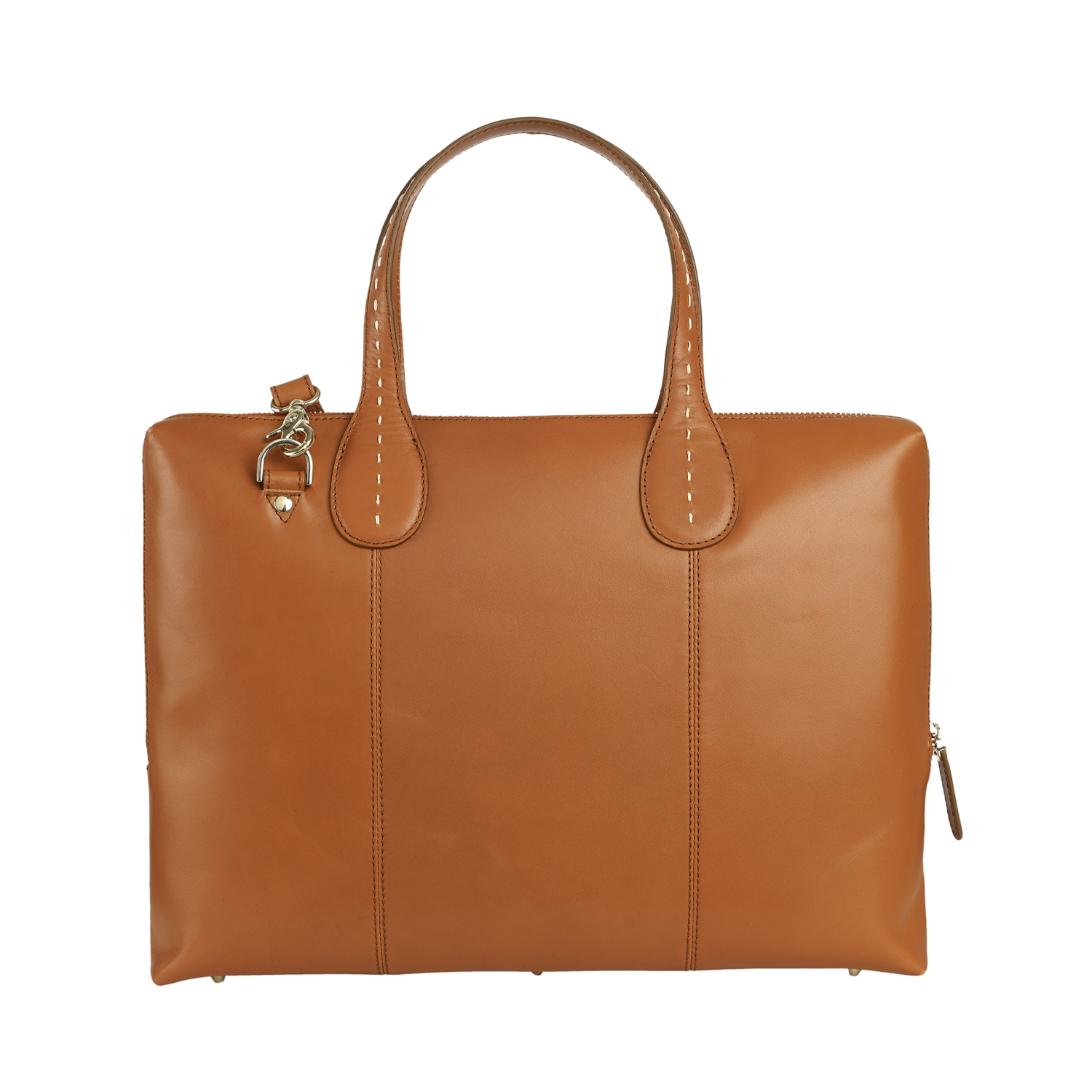 VESEY WOMEN'S SLIM VALISE - COGNAC