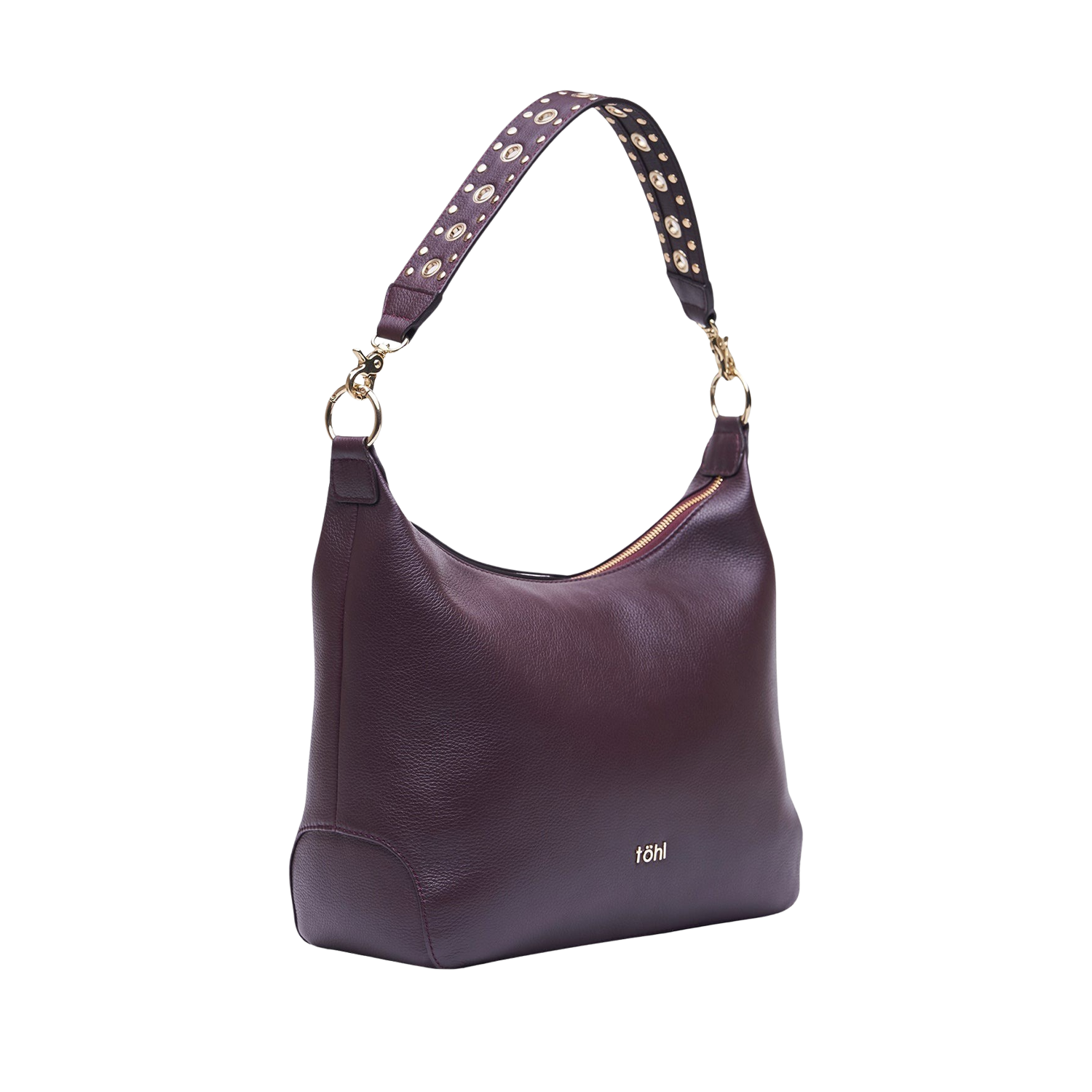 FENCHURCH WOMEN'S SHOULDER BAG - PLUM