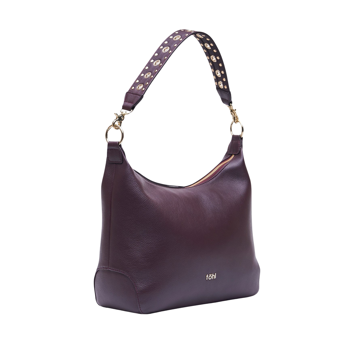 FENCHURCH WOMEN'S SHOULDER BAG - PLUM