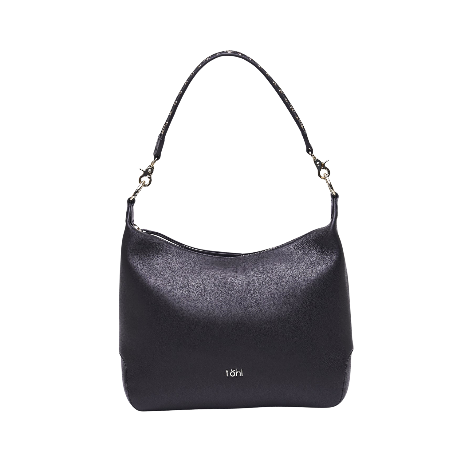 FENCHURCH WOMEN'S SHOULDER BAG - CHARCOAL BLACK