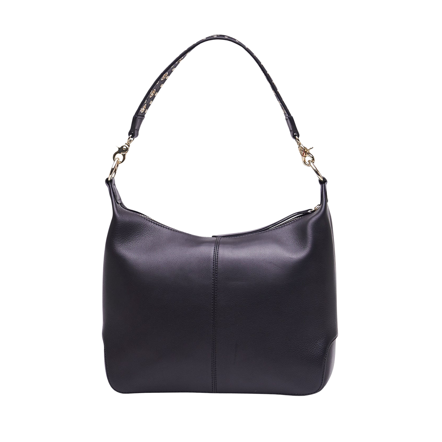 FENCHURCH WOMEN'S SHOULDER BAG - CHARCOAL BLACK