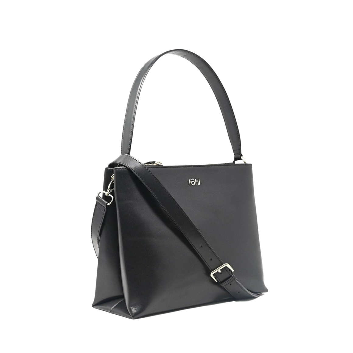 CHENEY WOMEN'S SHOULDER BAG - CHARCOAL BLACK