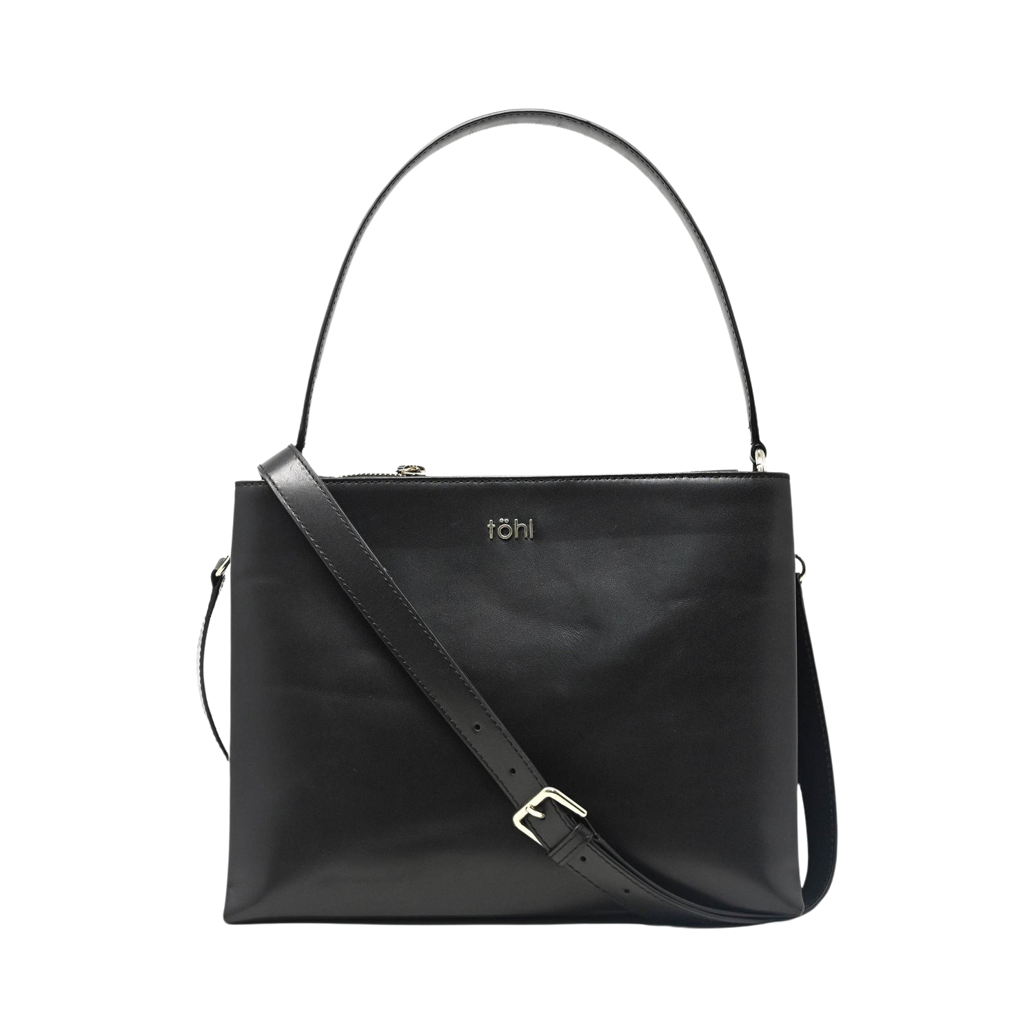 CHENEY WOMEN'S SHOULDER BAG - CHARCOAL BLACK