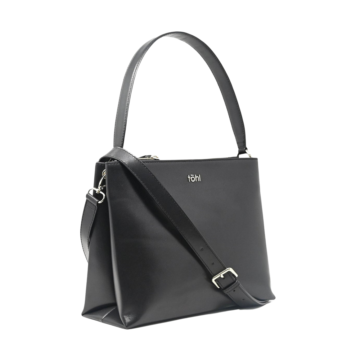 CHENEY WOMEN'S SHOULDER BAG - CHARCOAL BLACK