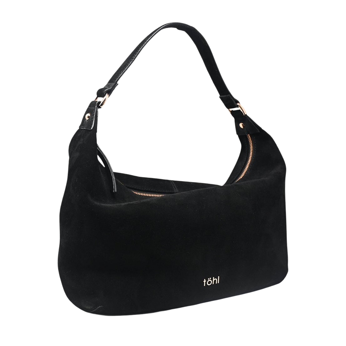 COVE WOMEN'S SHOULDER BAG - CHARCOAL BLACK