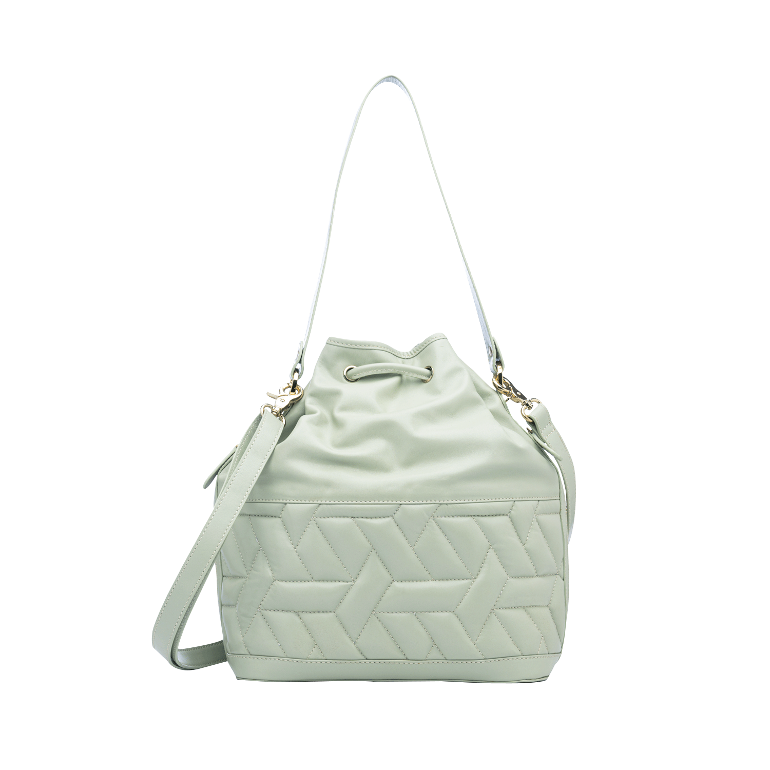 LUNA WOMEN'S BUCKET AND CROSSBODY BAG - MINT