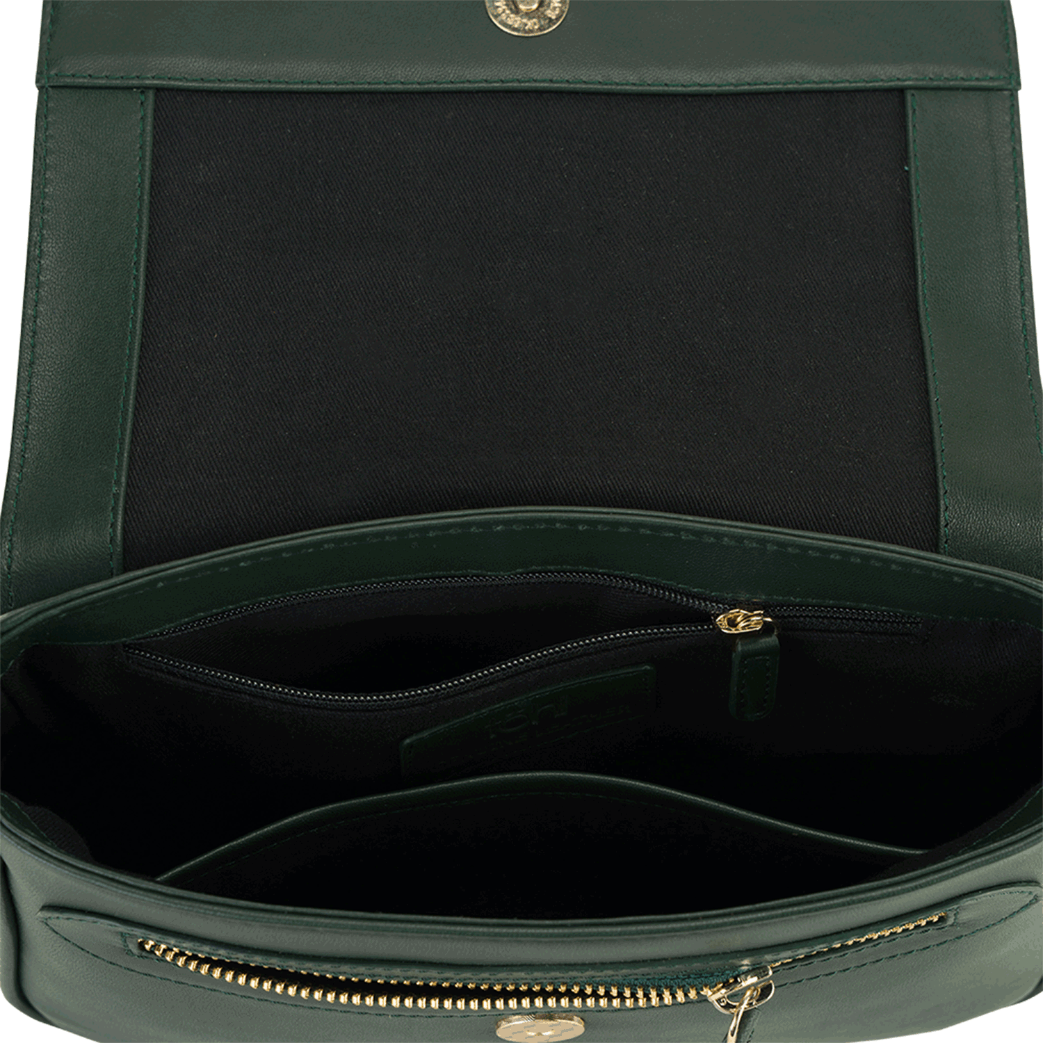 HAZEL WOMEN'S SHOULDER BAG - FOREST GREEN