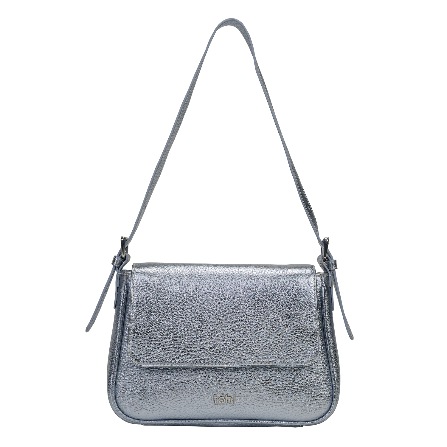 HAZEL WOMEN'S SHOULDER BAG - SHIMMER SKY BLUE