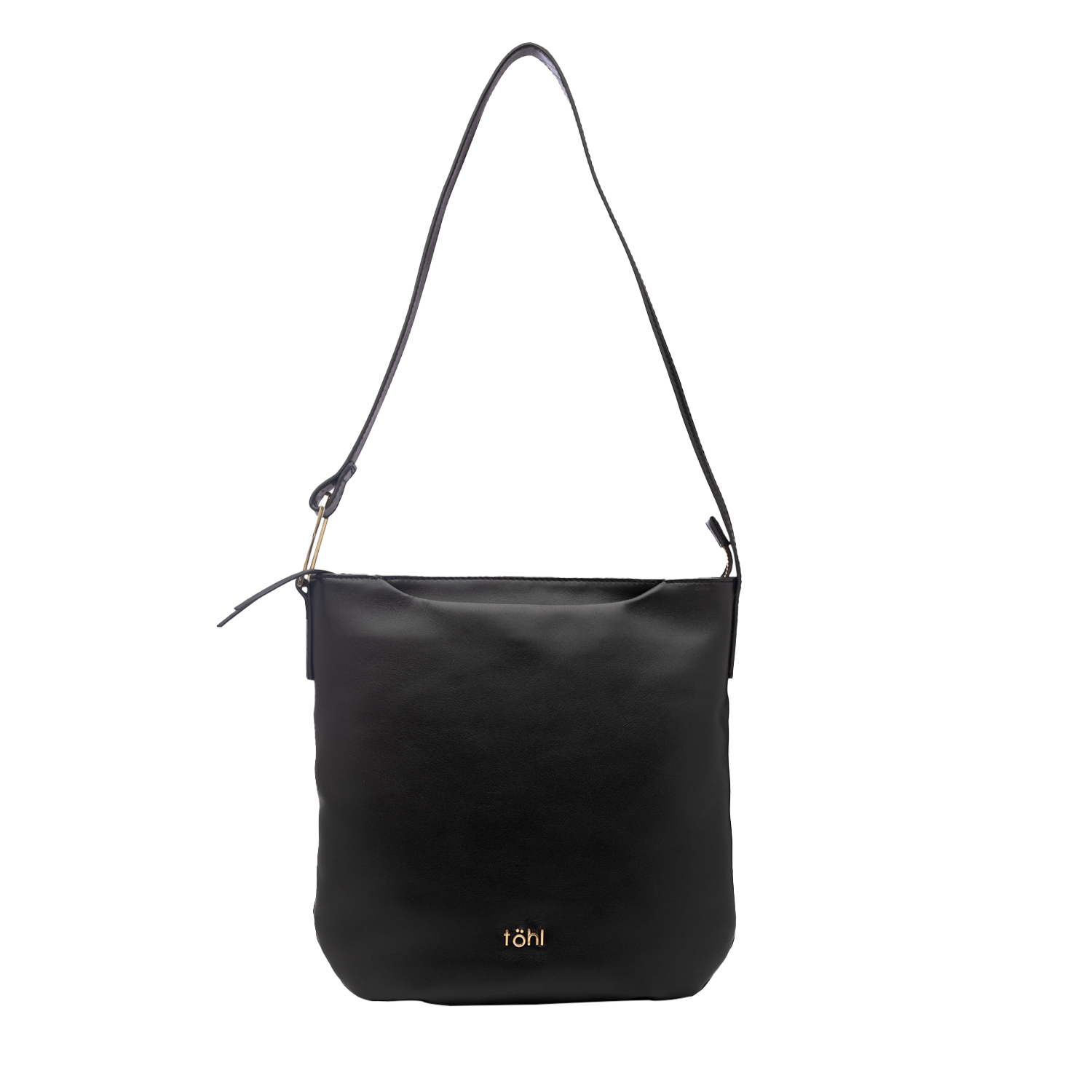 ELEANOR WOMEN'S SHOULDER BAG - CHARCOAL BLACK