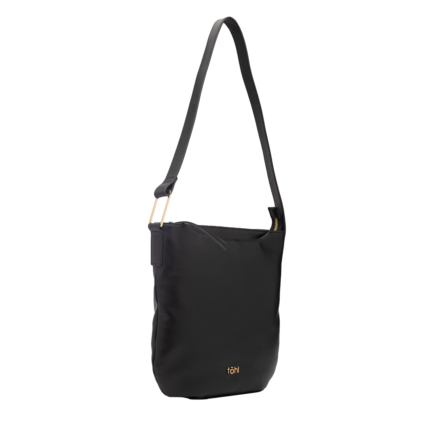 ELEANOR WOMEN'S SHOULDER BAG - CHARCOAL BLACK