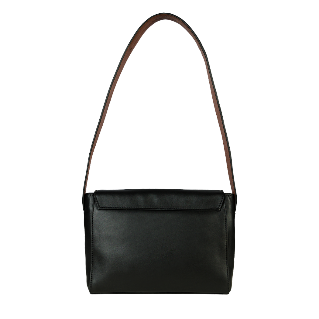 SERENA WOMEN'S SHOULDER BAG - CHARCOAL BLACK