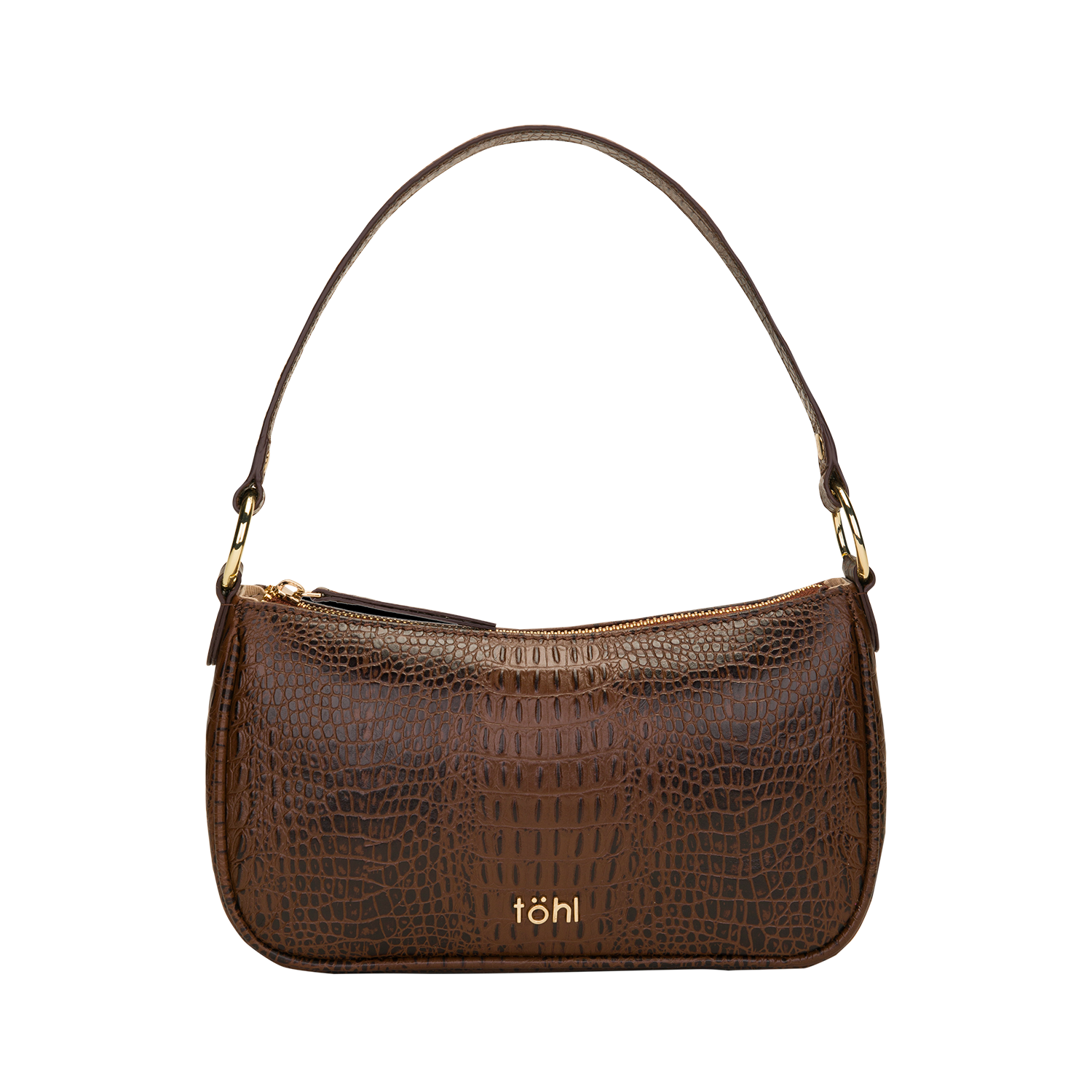 LAUREN WOMEN'S SHOULDER BAG - CHOCO
