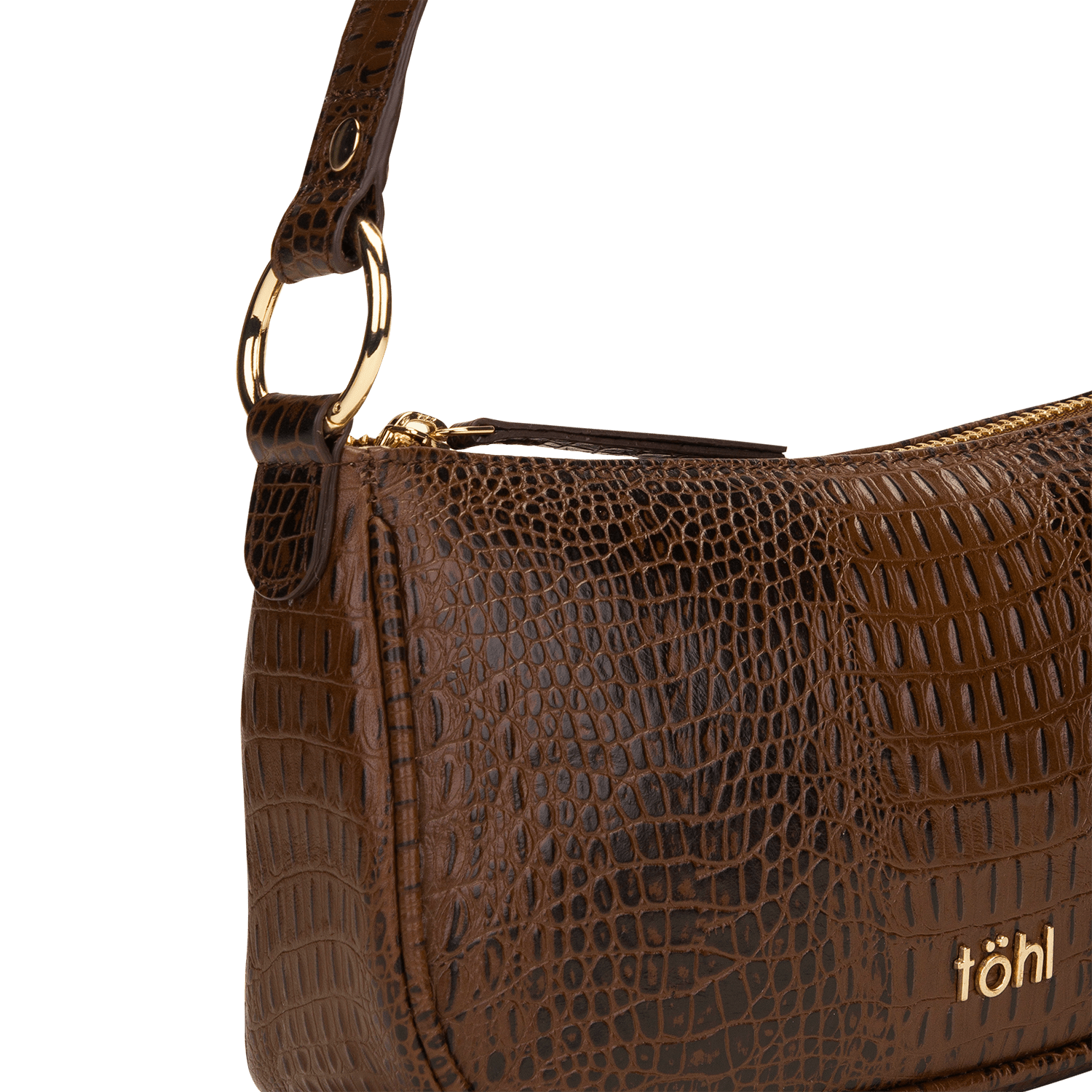 LAUREN WOMEN'S SHOULDER BAG - CHOCO