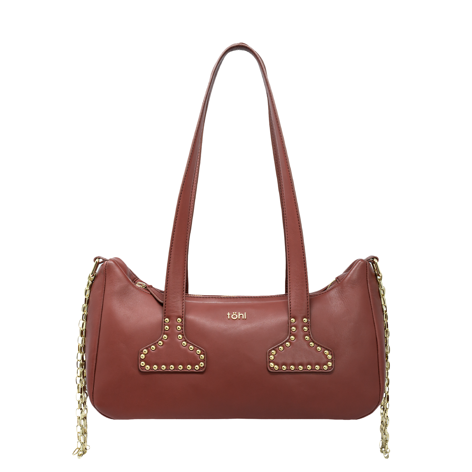 VIRELLE WOMEN'S SHOULDER BAG - RUSSET