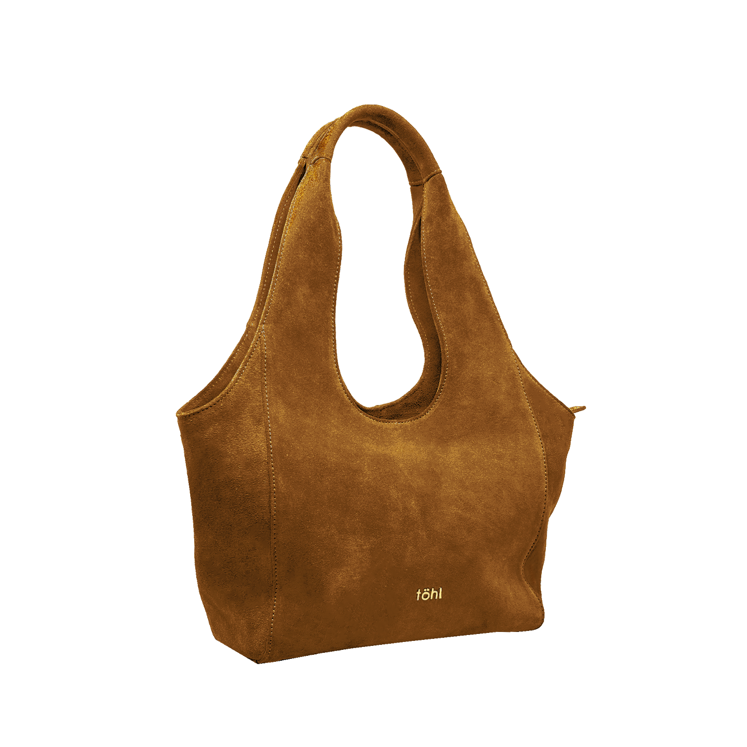 MANITOU WOMEN'S SHOULDER BAG MEDIUM - COGNAC