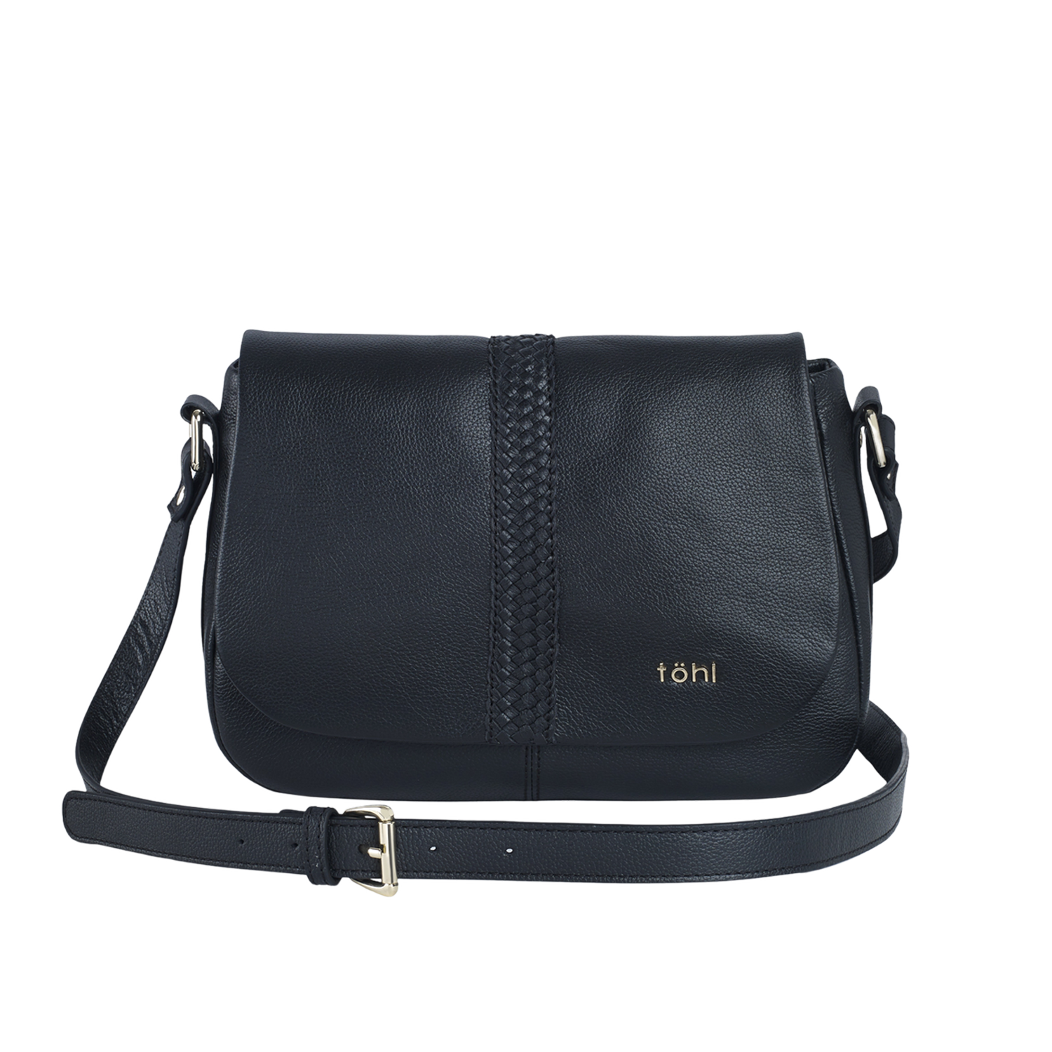 CARA WOMEN'S SLING BAG - CHARCOAL BLACK