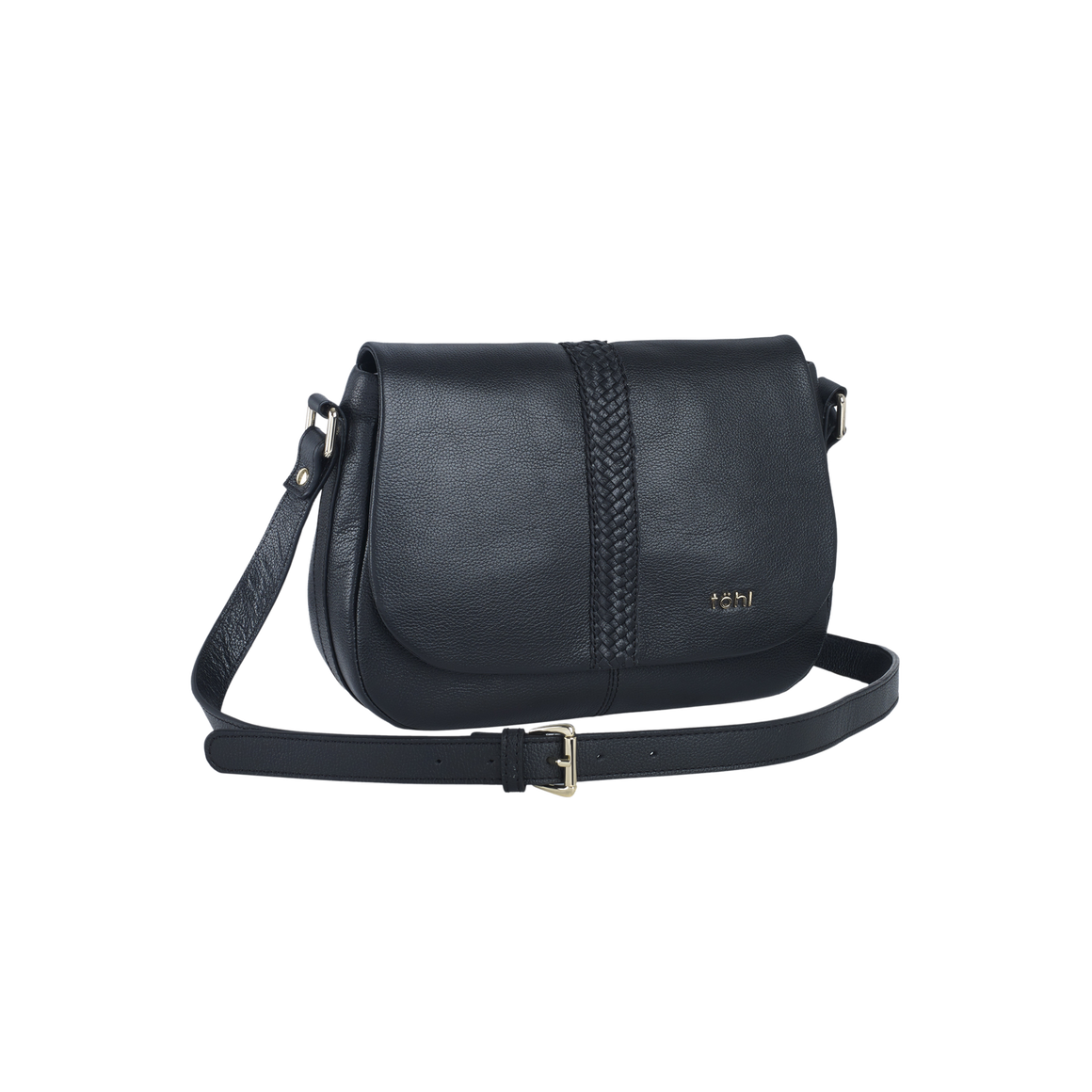 CARA WOMEN'S SLING BAG - CHARCOAL BLACK