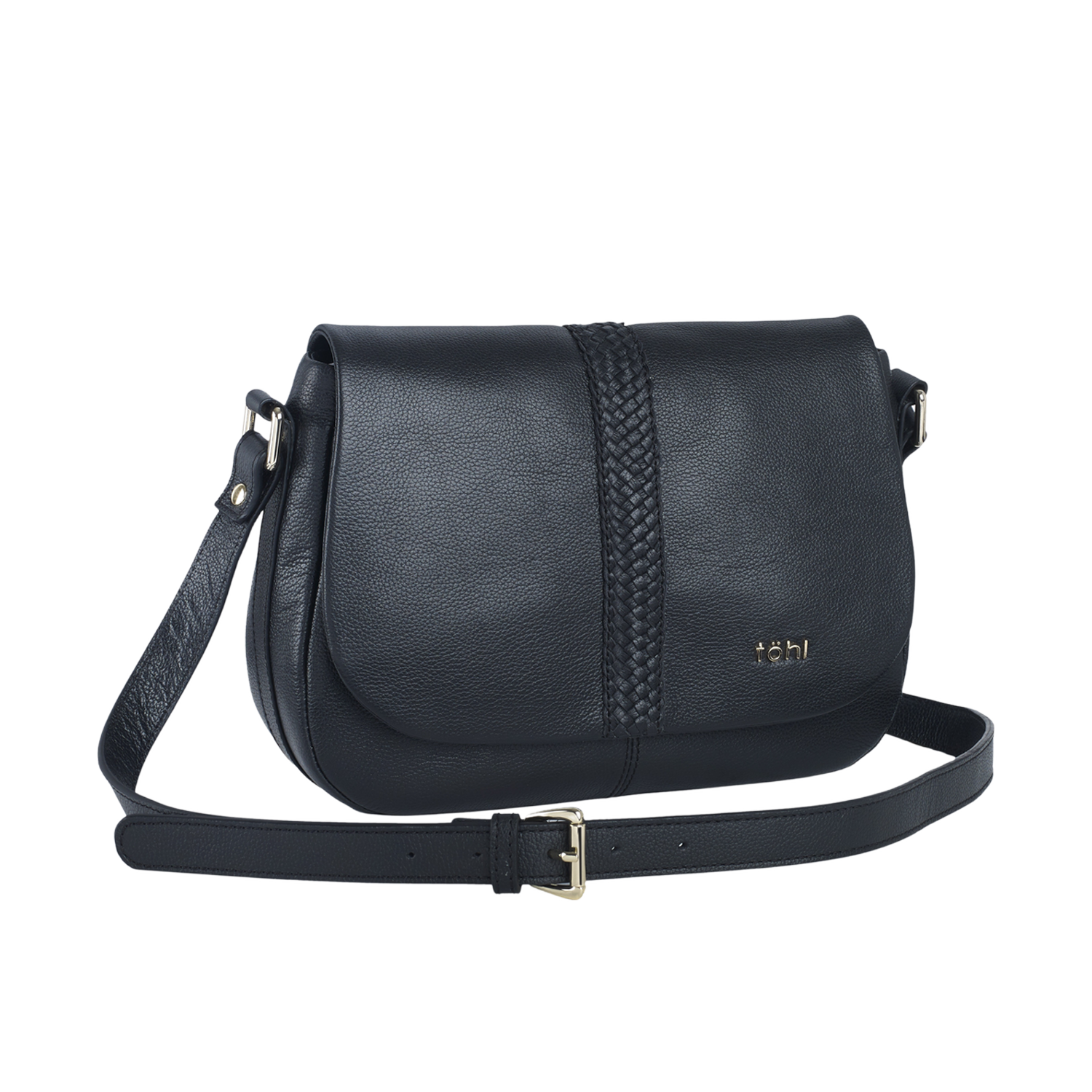 CARA WOMEN'S SLING BAG - CHARCOAL BLACK