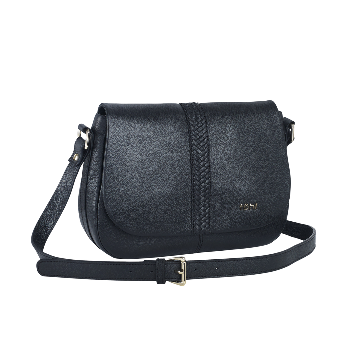 CARA WOMEN'S SLING BAG - CHARCOAL BLACK