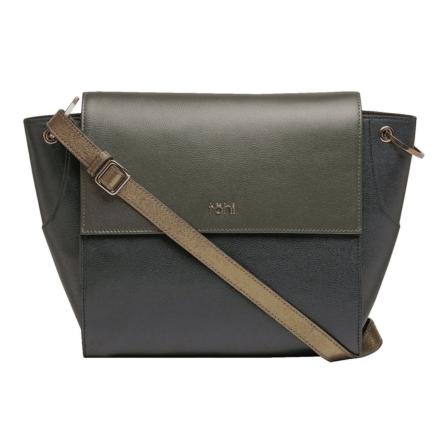 CONDESA WOMEN'S SLING BAG - CHARCOAL BLACK