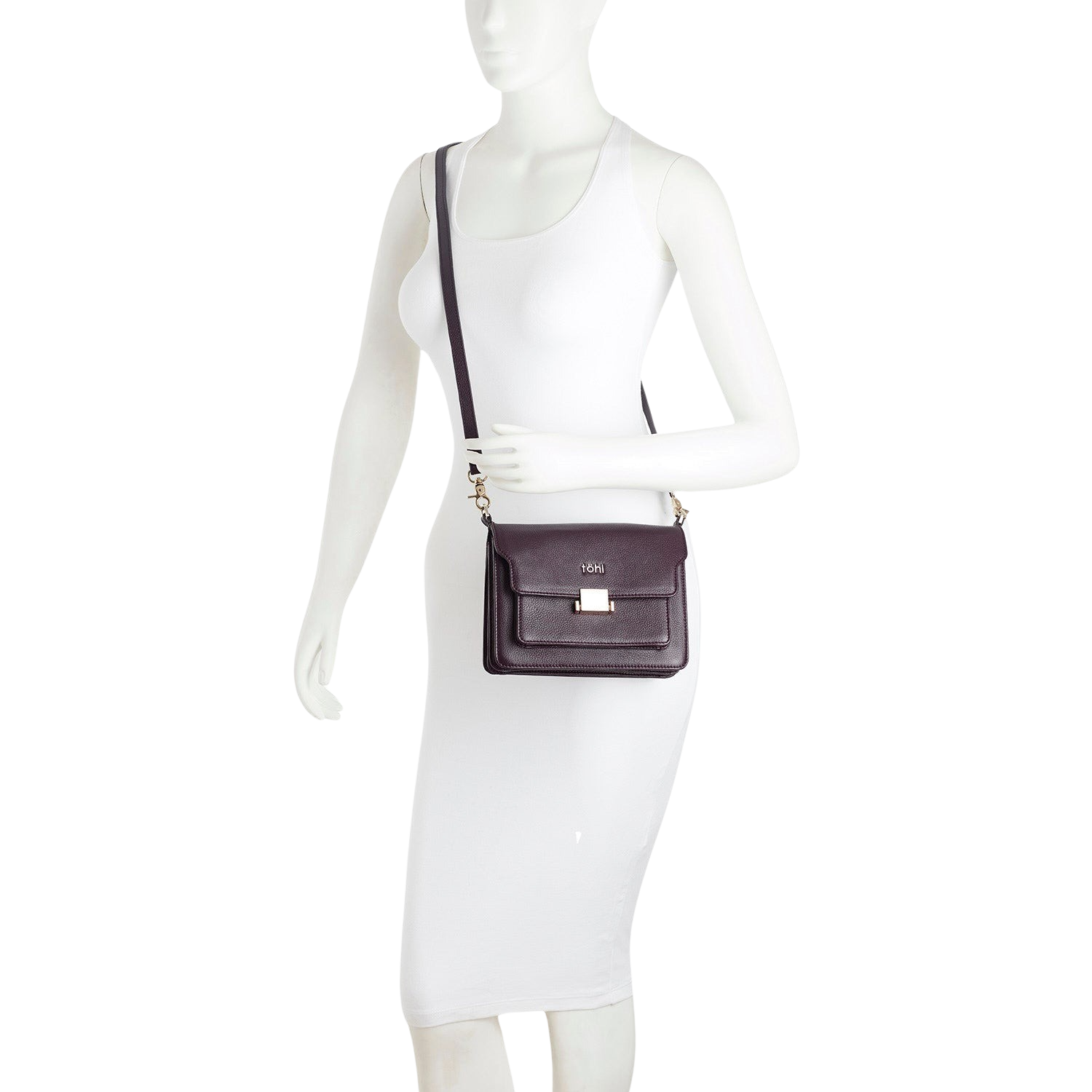 CAMOMILE WOMEN'S SLING & CROSSBODY BAG - PLUM