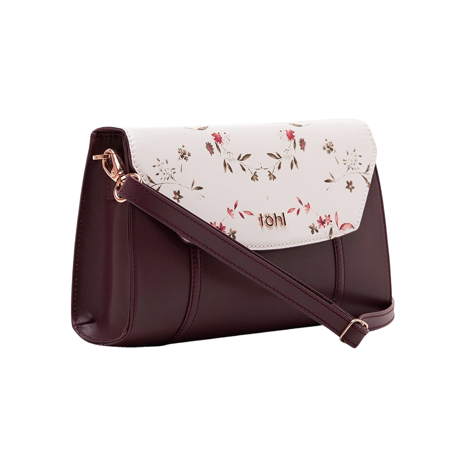 ARBLAY WOMEN'S SLING AND CROSSBODY BAG - BURGUNDY