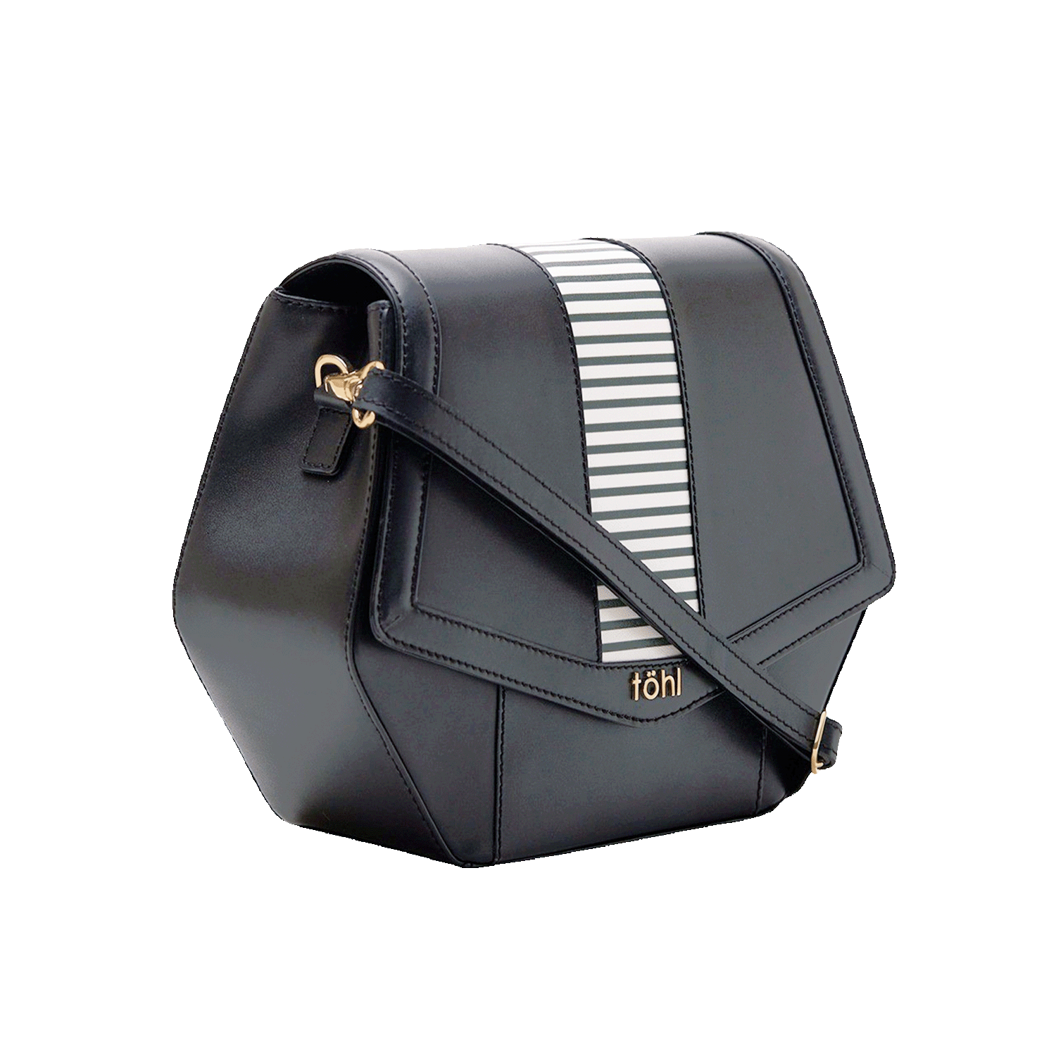 WELLS WOMEN'S SLING AND CROSSBODY BAG - CHARCOAL BLACK