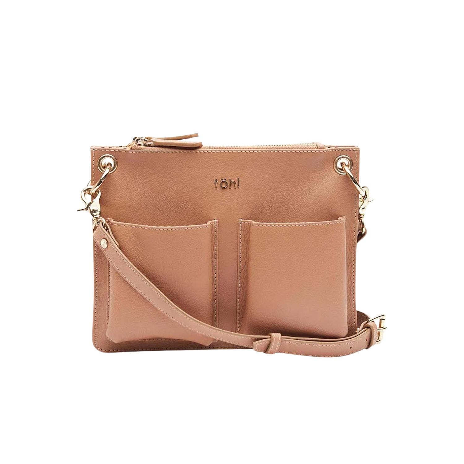 LENZEIN WOMEN'S SLING & CROSSBODY BAG - NUDE