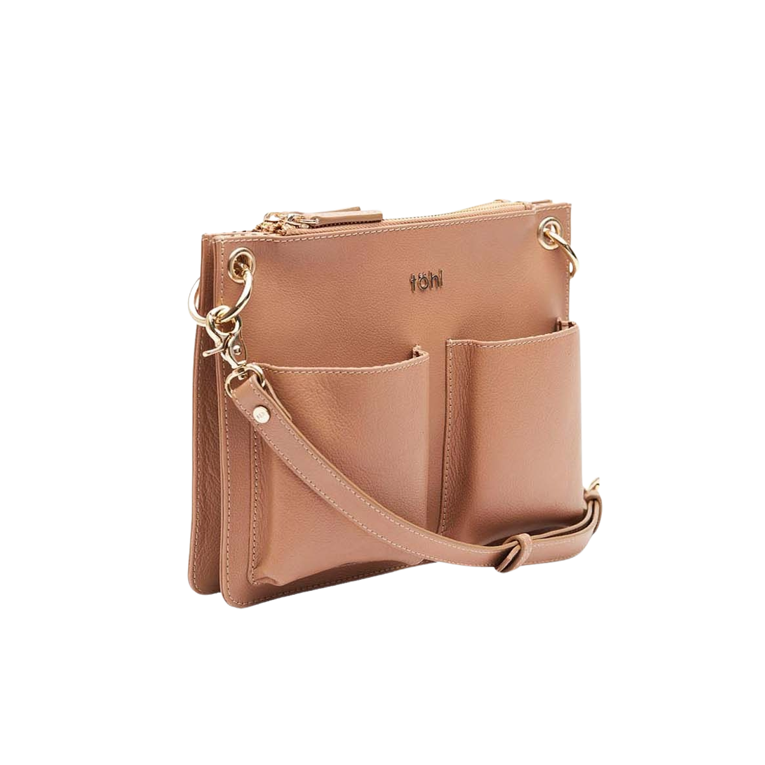 LENZEIN WOMEN'S SLING & CROSSBODY BAG - NUDE