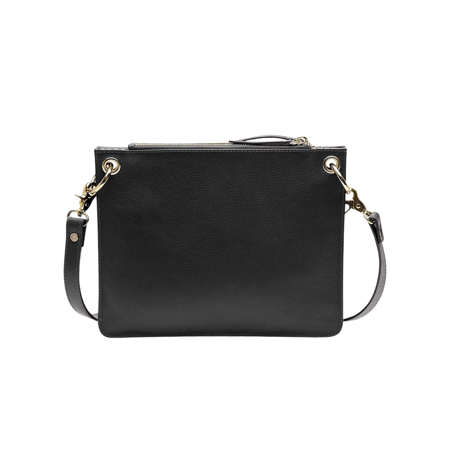 LENZEIN WOMEN'S SLING & CROSSBODY BAG - CHARCOAL BLACK