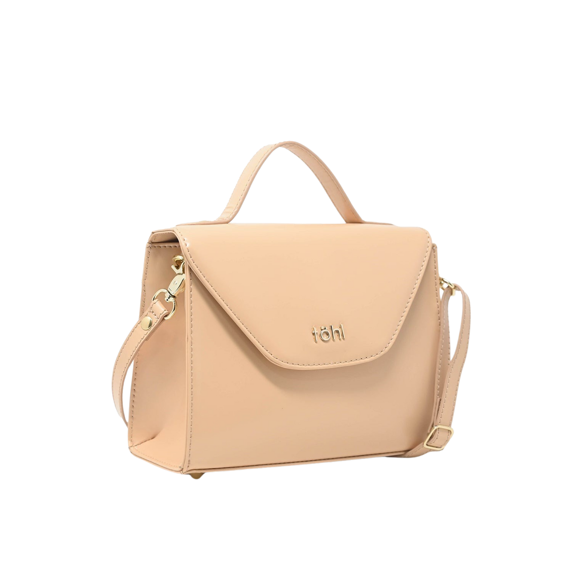 ABBEY WOMEN'S CROSS-BODY BAG - NUDE