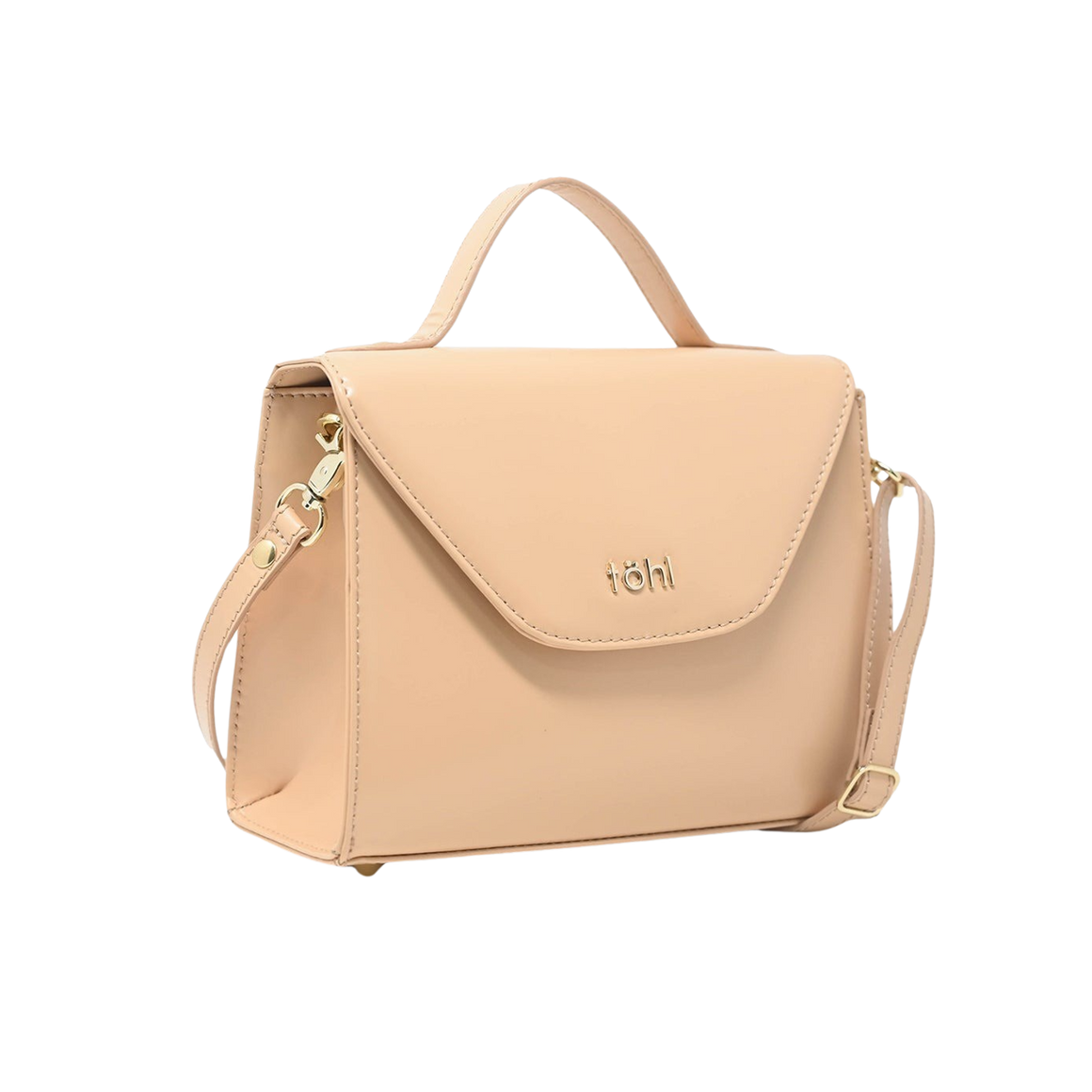 ABBEY WOMEN'S CROSS-BODY BAG - NUDE