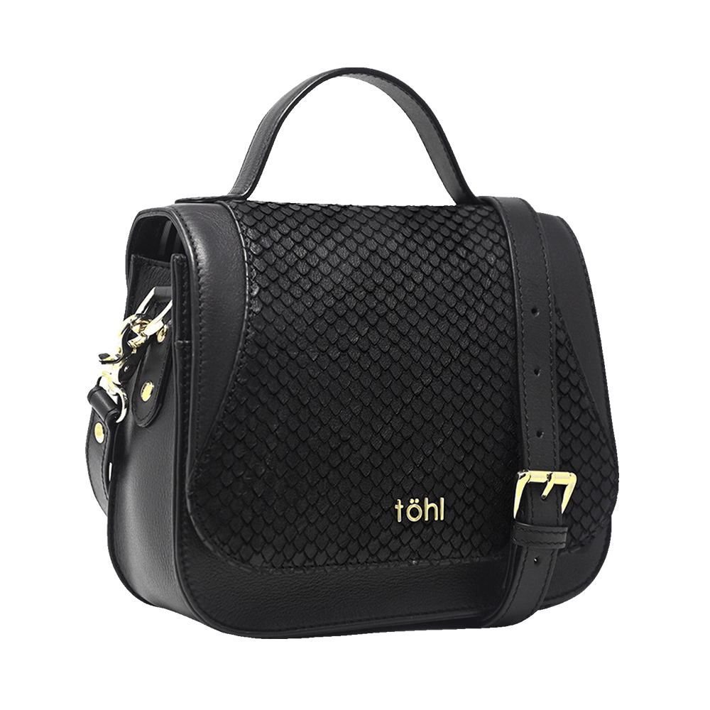 ALMA WOMEN'S CROSSBODY BAG - BLACK