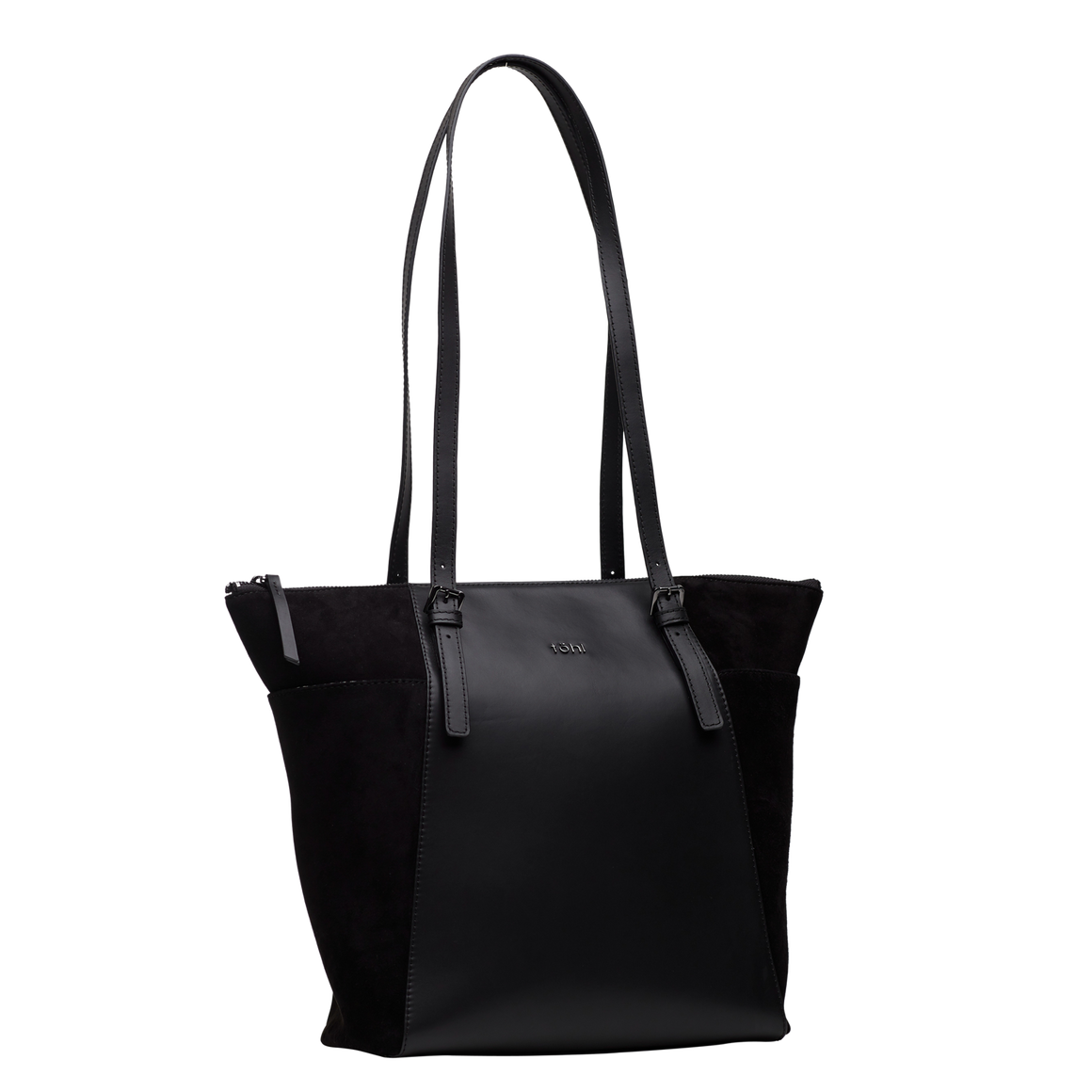 MERCER WOMEN'S TOTE BAG - CHARCOAL BLACK