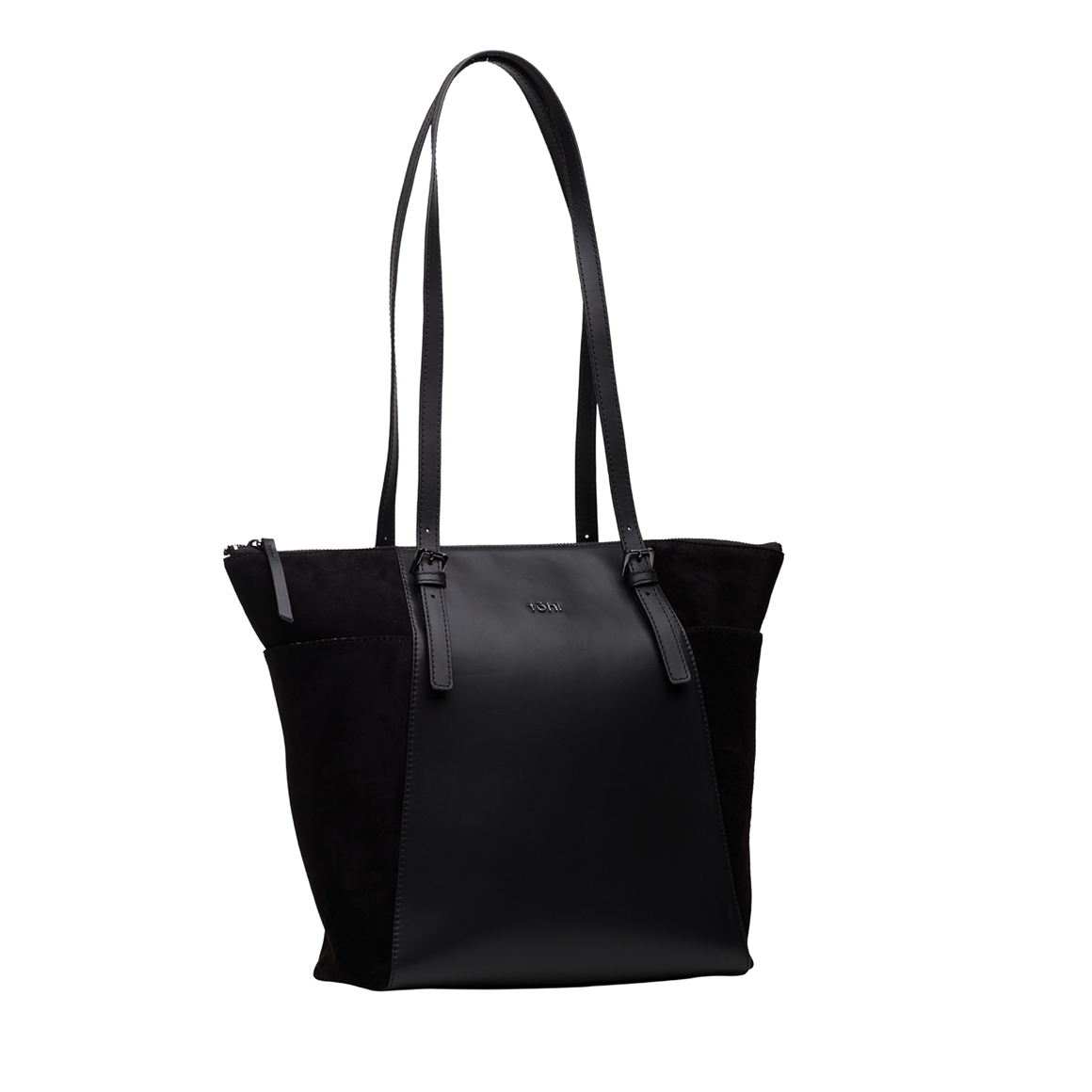 MERCER WOMEN'S TOTE BAG - CHARCOAL BLACK