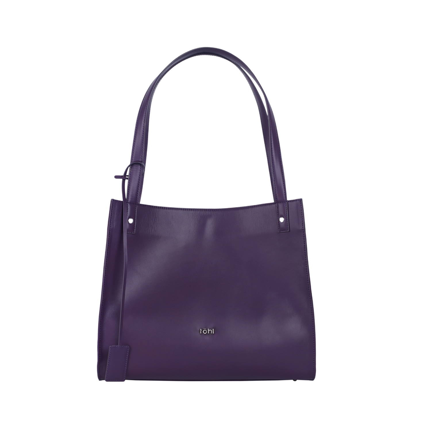 STANTON WOMEN'S TOTE BAG - AUBERGINE