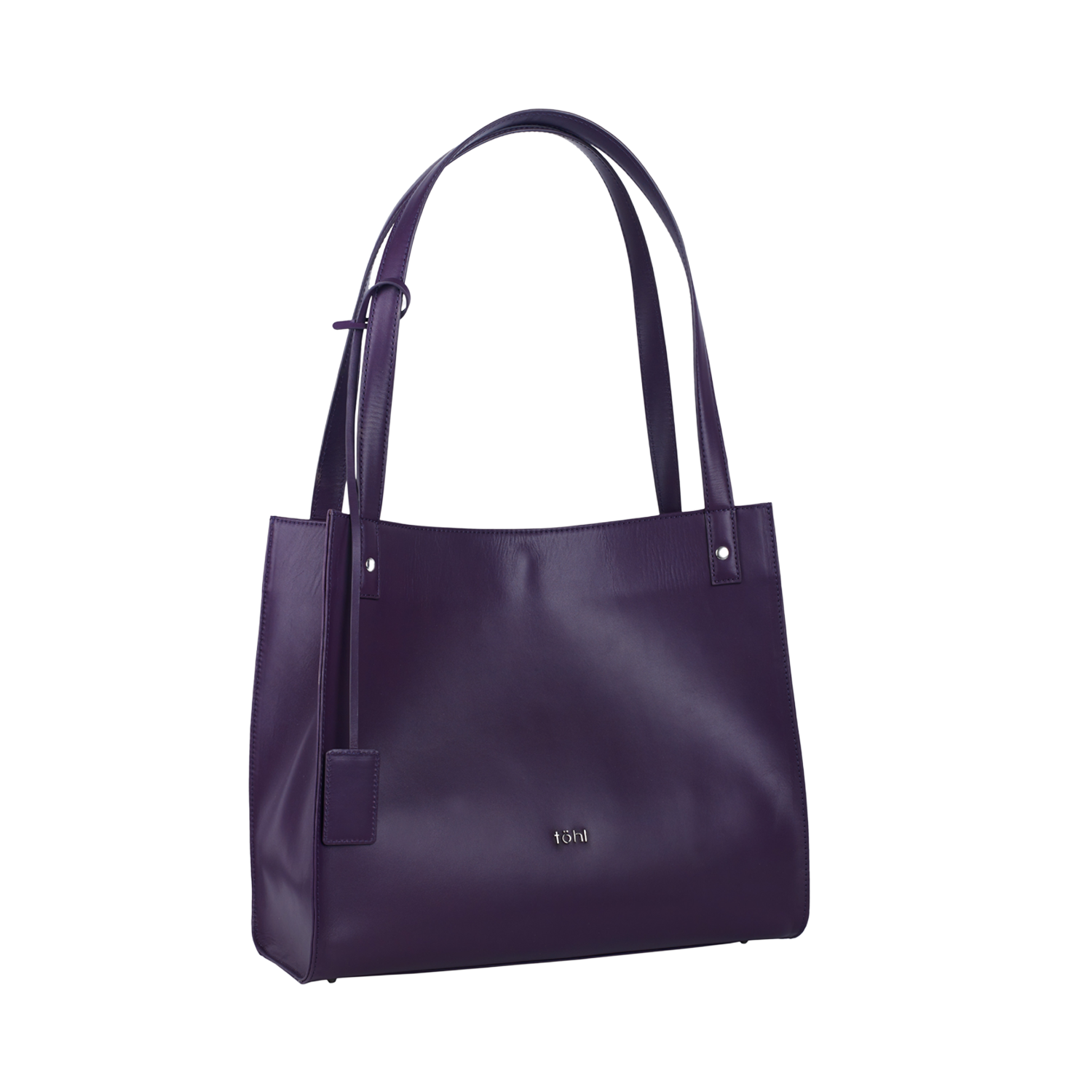 STANTON WOMEN'S TOTE BAG - AUBERGINE