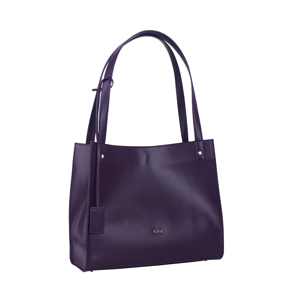 STANTON WOMEN'S TOTE BAG - AUBERGINE