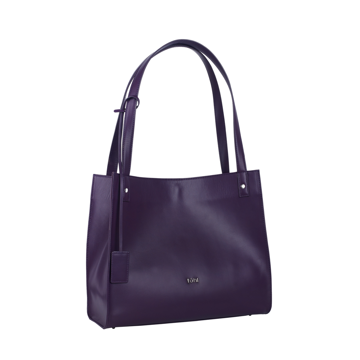 STANTON WOMEN'S TOTE BAG - AUBERGINE