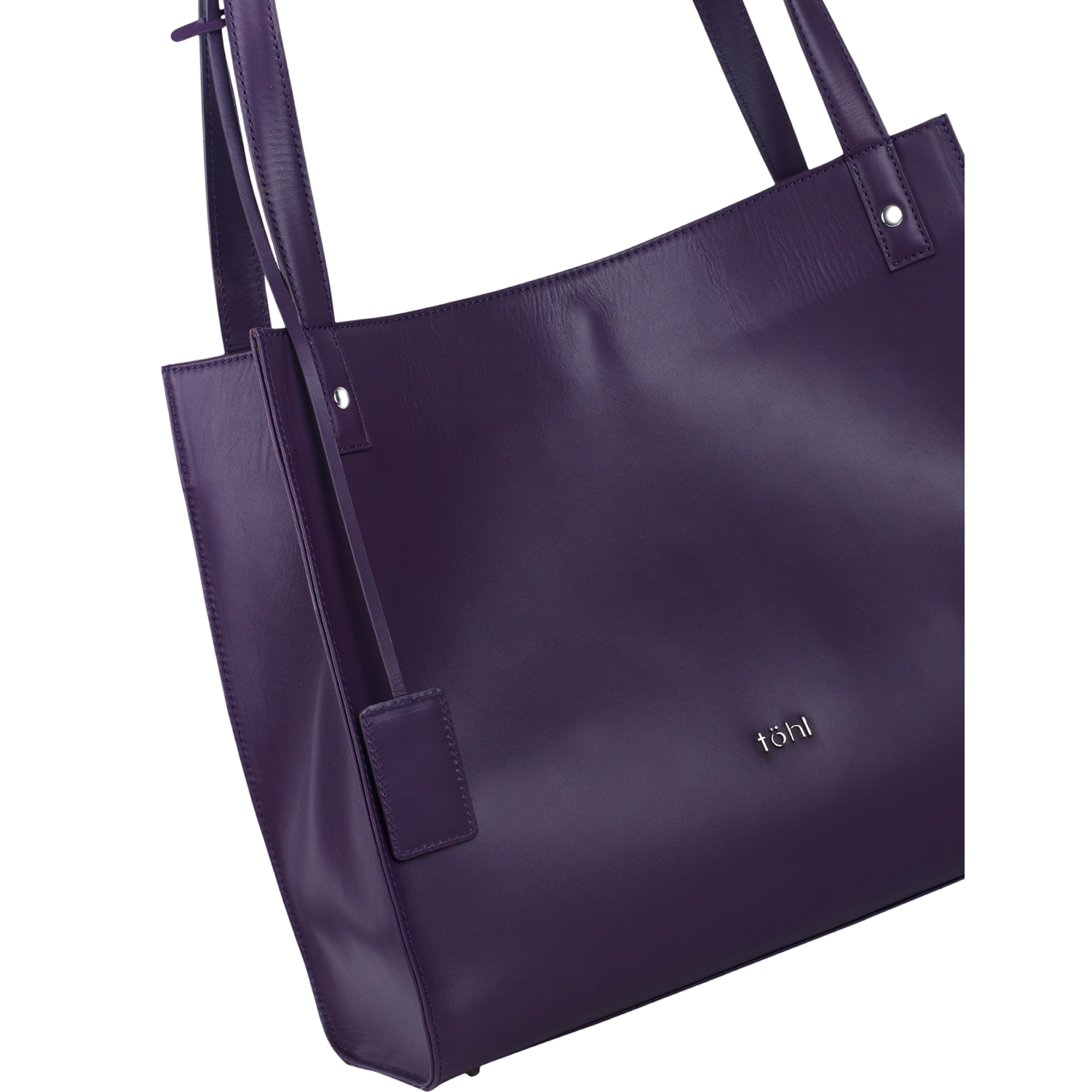 STANTON WOMEN'S TOTE BAG - AUBERGINE