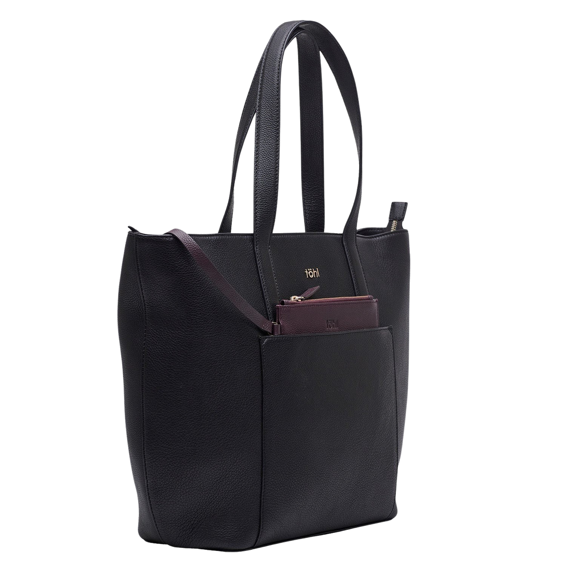 LUSH WOMEN'S TOTE BAG - CHARCOAL BLACK